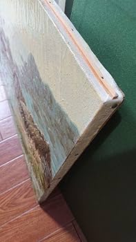 Amazon.co.jp: 菅 鉄郎 焚き火 油絵 絵画 な日本画 古民家